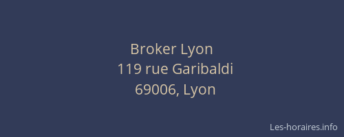 Broker Lyon