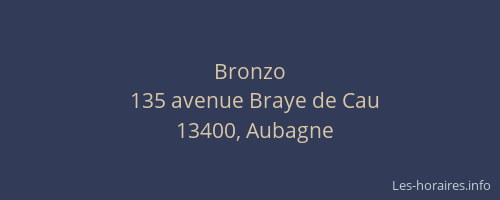 Bronzo