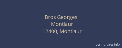 Bros Georges