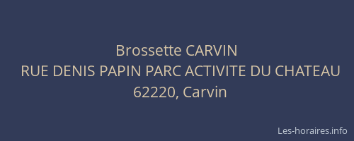 Brossette CARVIN