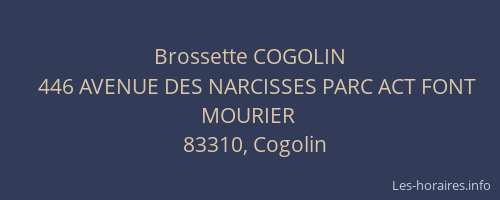 Brossette COGOLIN