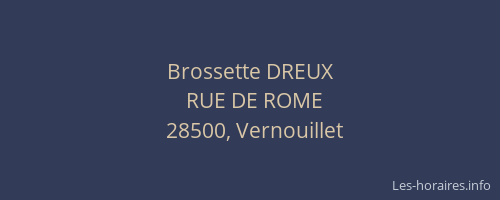 Brossette DREUX