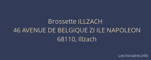 Brossette ILLZACH