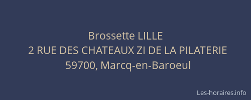 Brossette LILLE