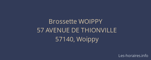 Brossette WOIPPY