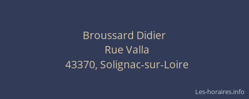 Broussard Didier