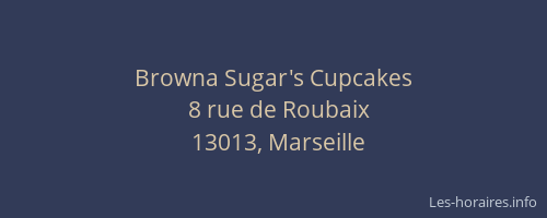 Browna Sugar's Cupcakes