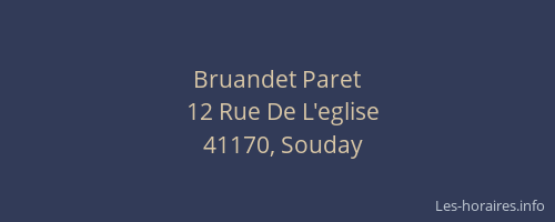 Bruandet Paret
