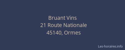Bruant Vins
