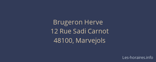 Brugeron Herve