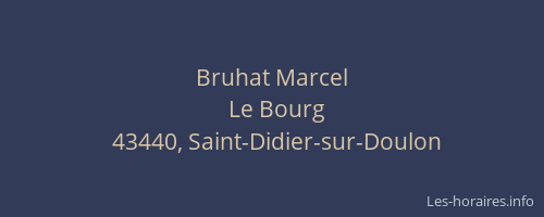 Bruhat Marcel
