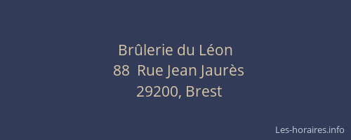 Brûlerie du Léon