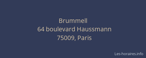 Brummell