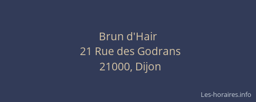 Brun d'Hair