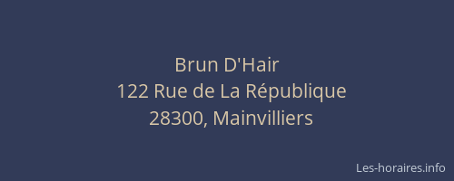 Brun D'Hair
