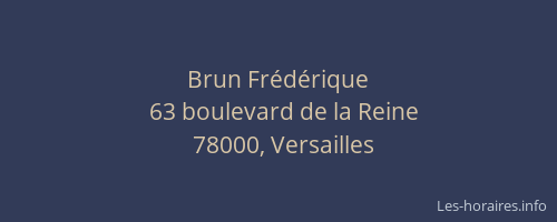 Brun Frédérique