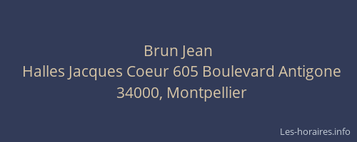 Brun Jean