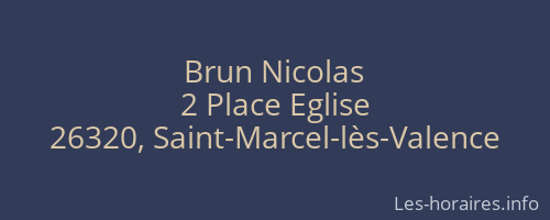 Brun Nicolas