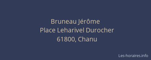 Bruneau Jérôme