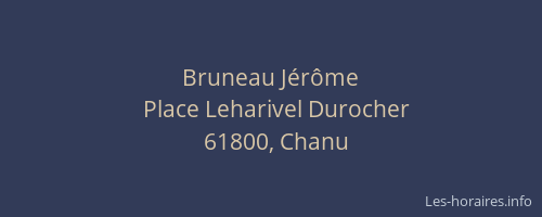 Bruneau J&eacute;r&ocirc;me