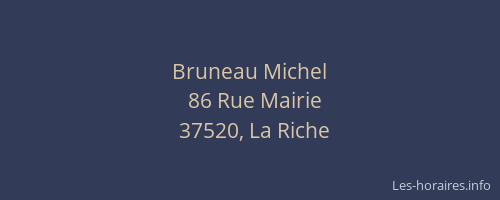 Bruneau Michel