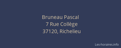 Bruneau Pascal
