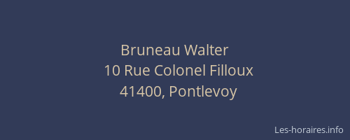 Bruneau Walter