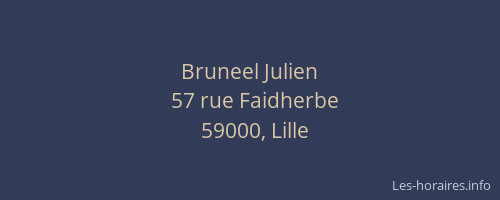 Bruneel Julien