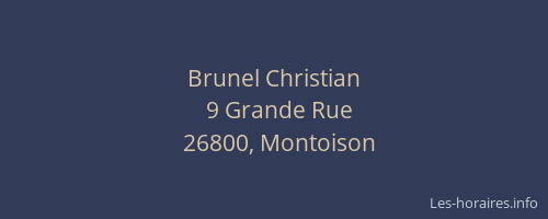 Brunel Christian