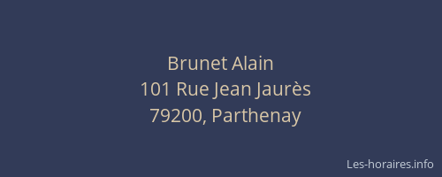 Brunet Alain