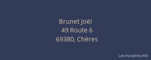 Brunet Joël