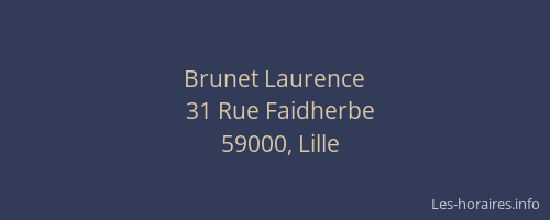 Brunet Laurence