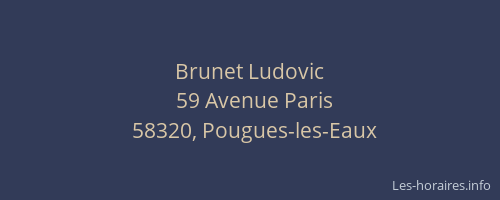 Brunet Ludovic