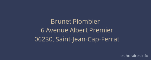 Brunet Plombier