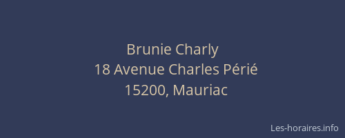 Brunie Charly