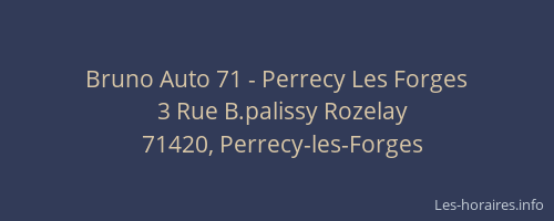 Bruno Auto 71 - Perrecy Les Forges