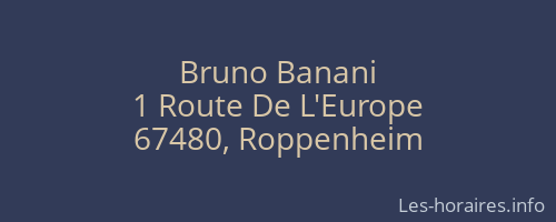 Bruno Banani