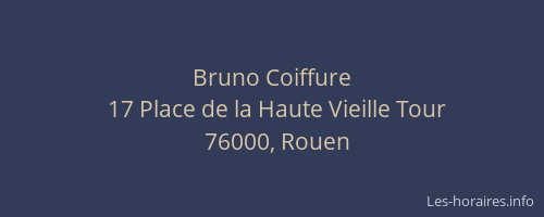 Bruno Coiffure