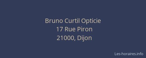 Bruno Curtil Opticie