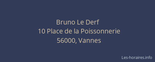 Bruno Le Derf
