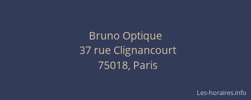 Bruno Optique