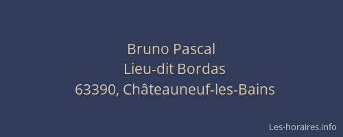 Bruno Pascal