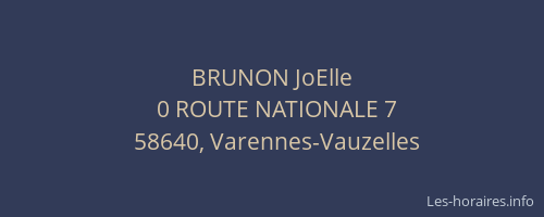 BRUNON JoElle