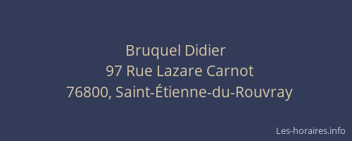 Bruquel Didier