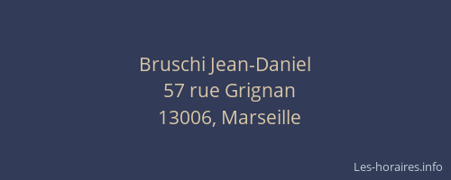 Bruschi Jean-Daniel