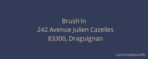Brush'in