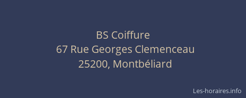 BS Coiffure
