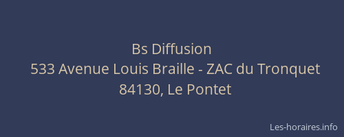 Bs Diffusion