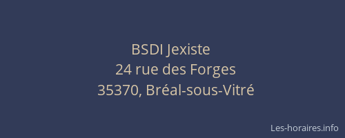 BSDI Jexiste 