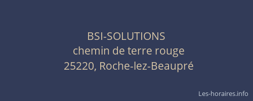BSI-SOLUTIONS